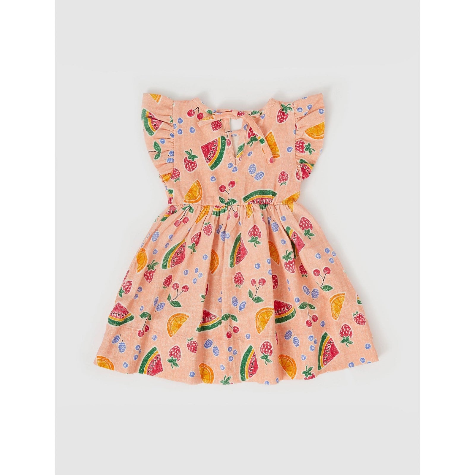 Lyla Linen Dress Fruit Salad