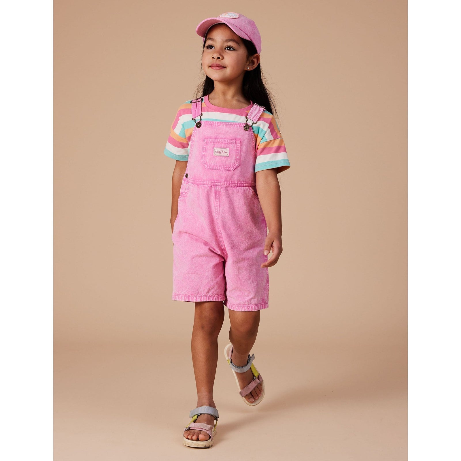 Burton Vintage Washed Denim Overalls