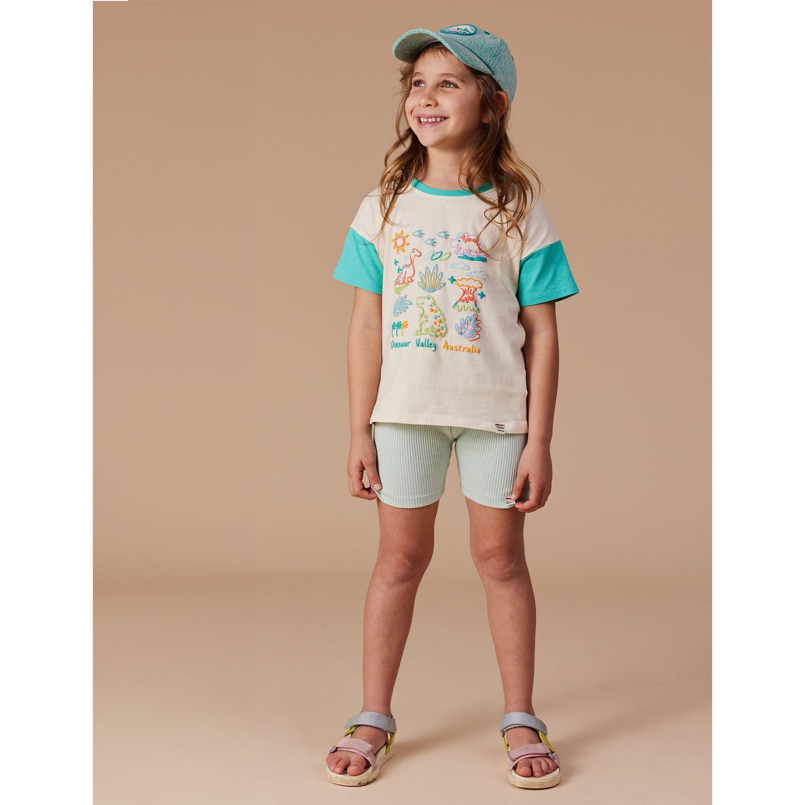 Tate Dino Valley Denim Cap