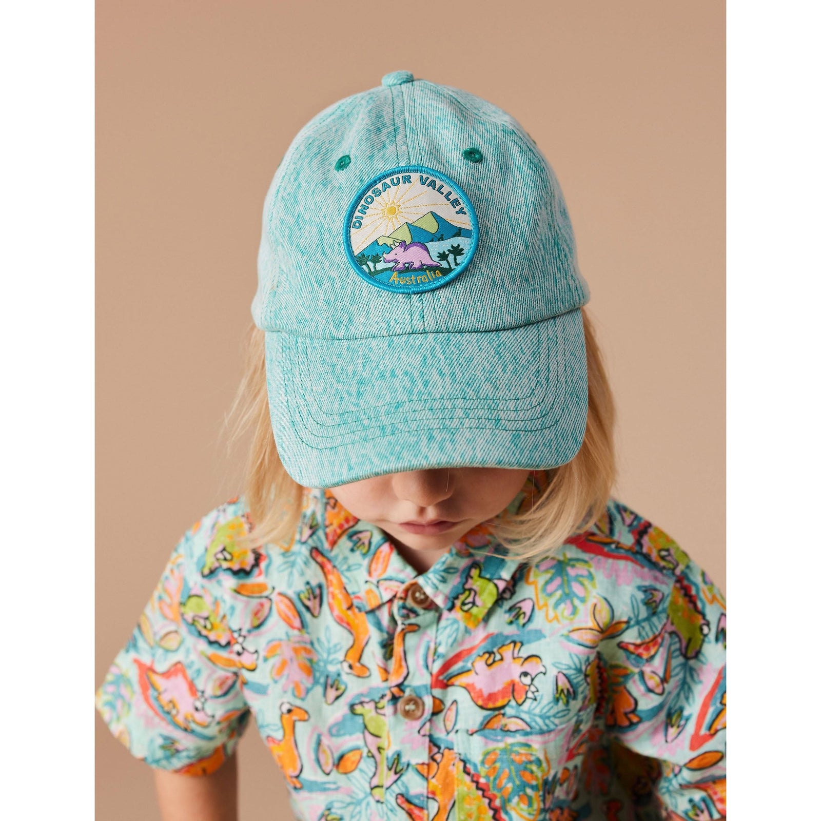 Tate Dino Valley Denim Cap
