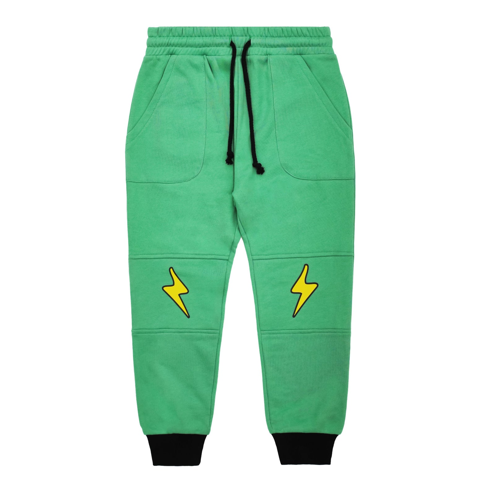 Green Bolt Track Pants