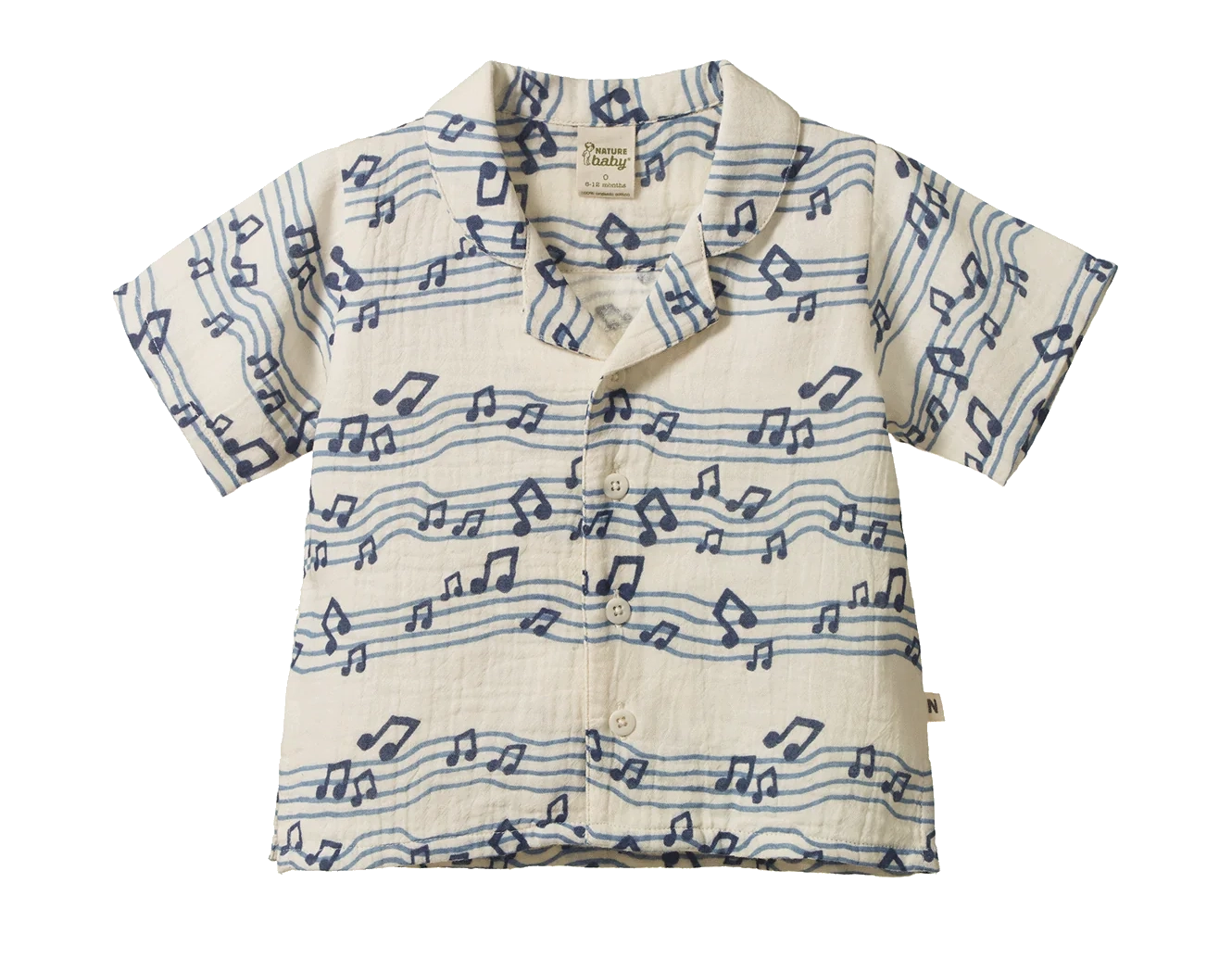 Guthrie Shirt Muslin - Rhythm Print