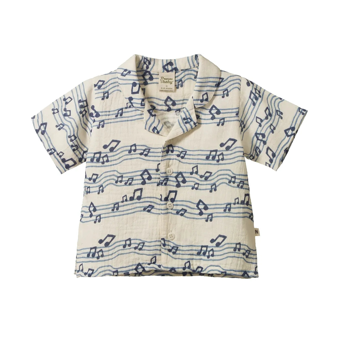 Guthrie Shirt Muslin - Rhythm Print