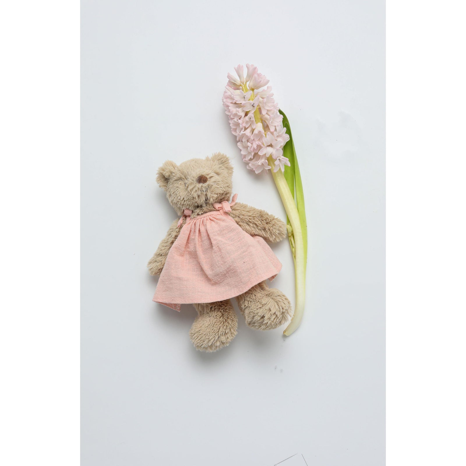 Baby Honey Bear - Dress - Baby Pink