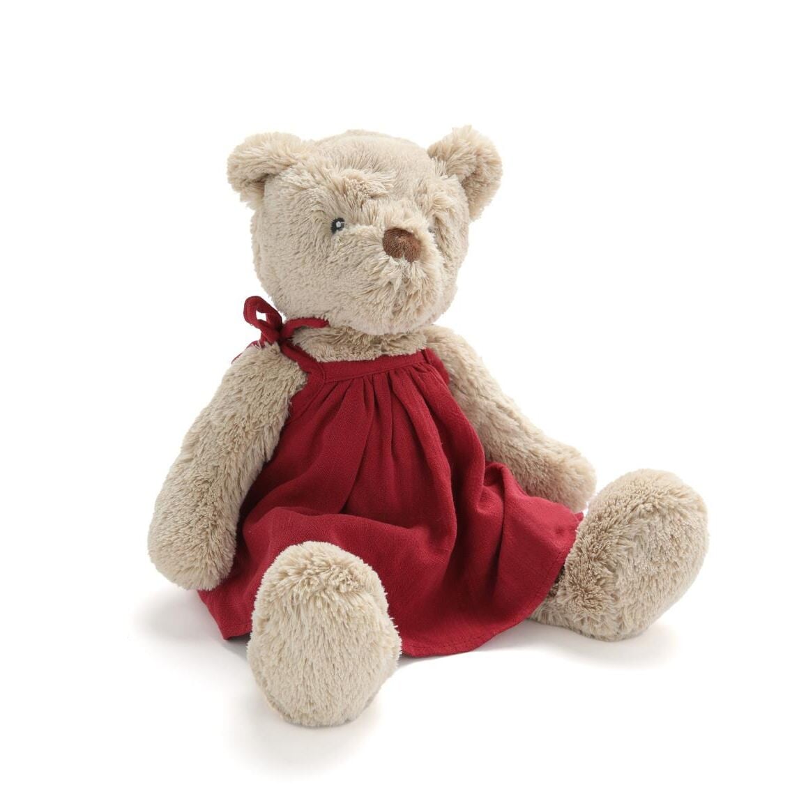 Honey Bear Dress - Red