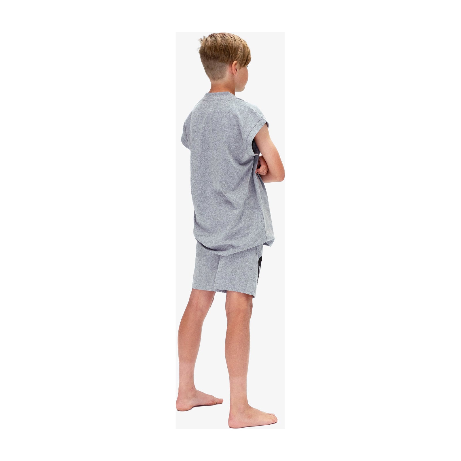 Grey Drippin in Smiles Tank PJS