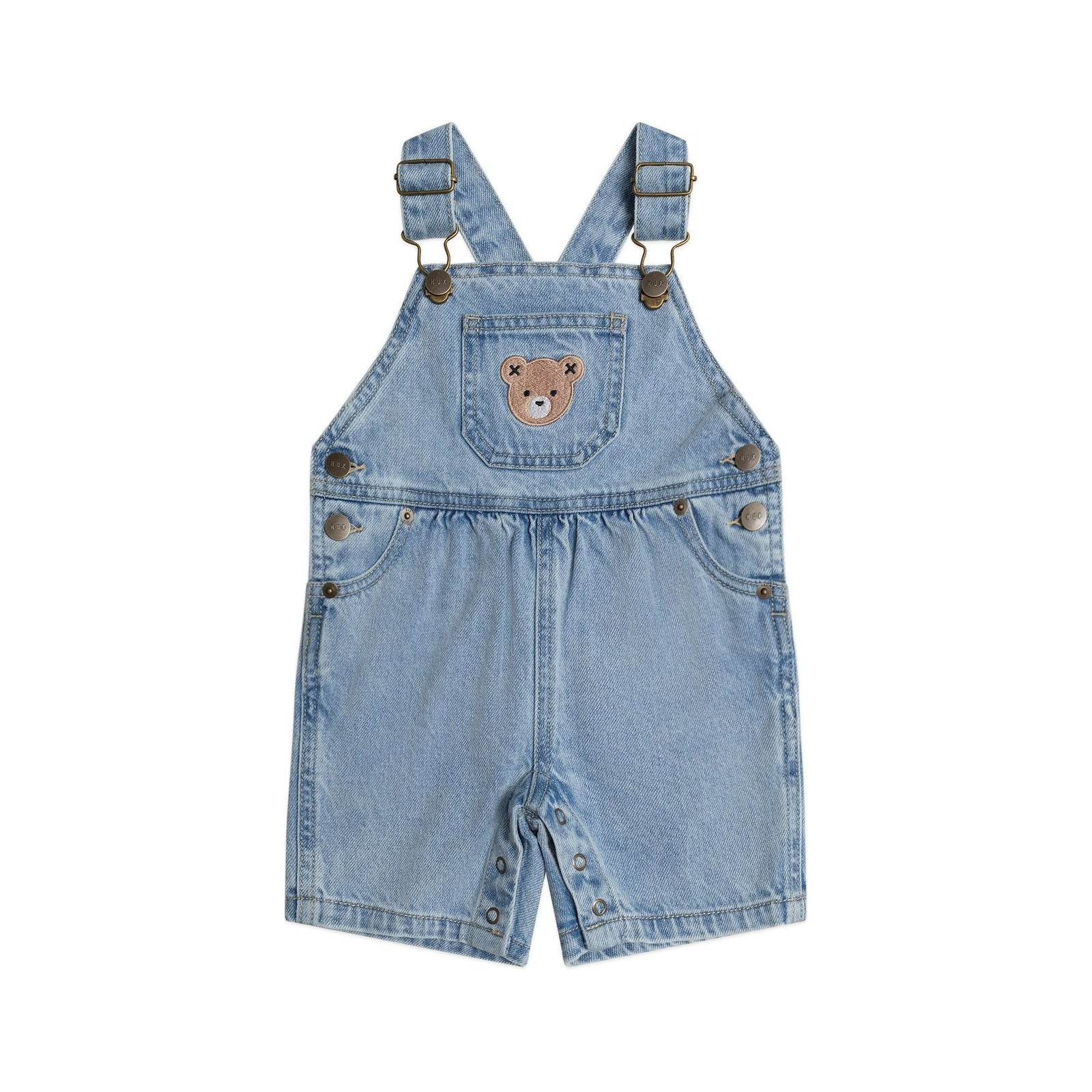 Dreamy Denim Short Overalls