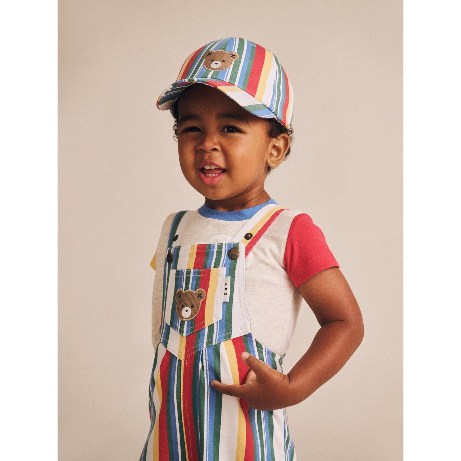 Vintage Stripe Overalls