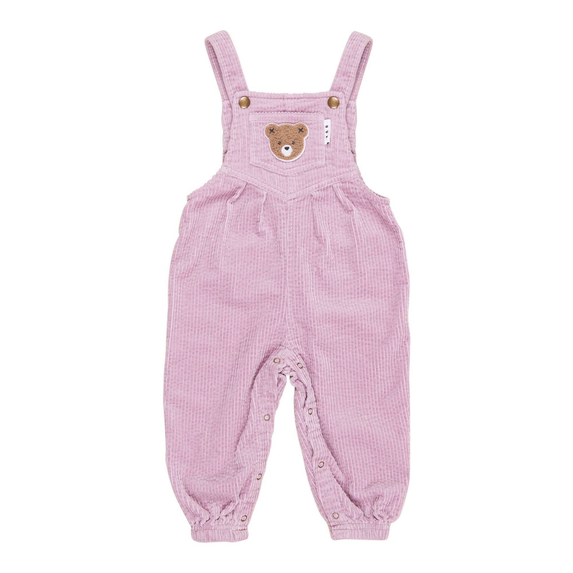 Orchid Cord Overalls
