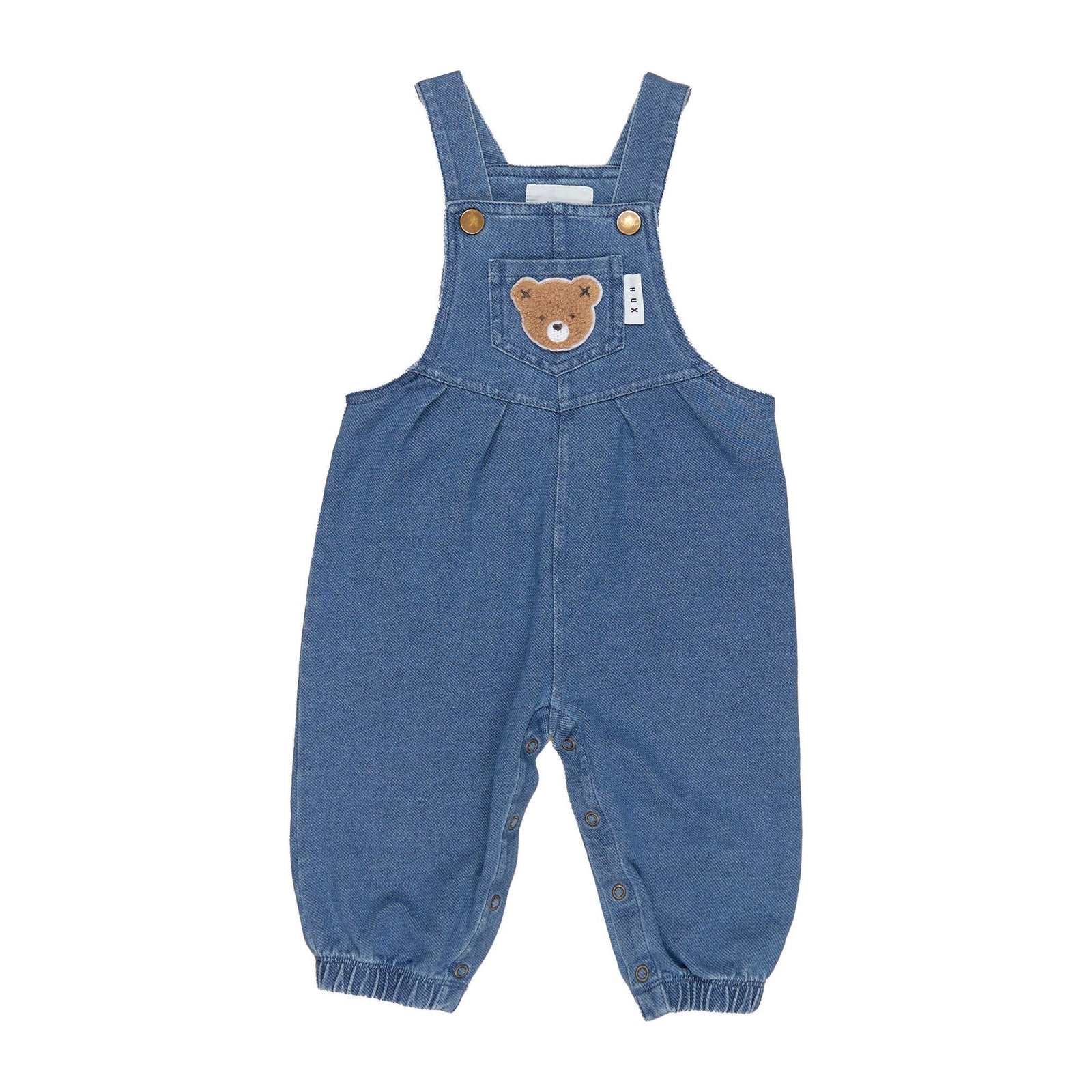 Huxbear Knit Denim Overalls