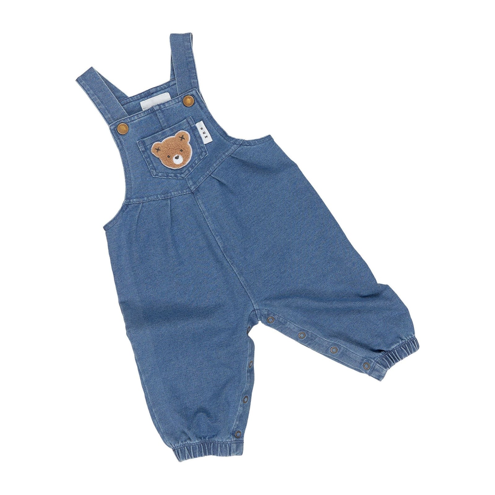 Huxbear Knit Denim Overalls