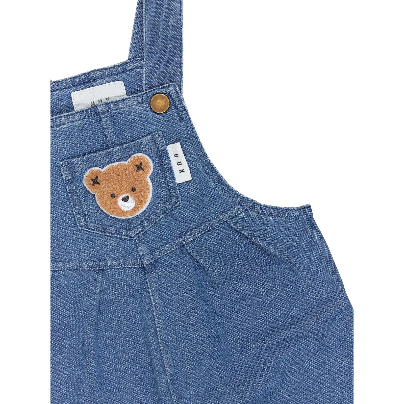 Huxbear Knit Denim Overalls