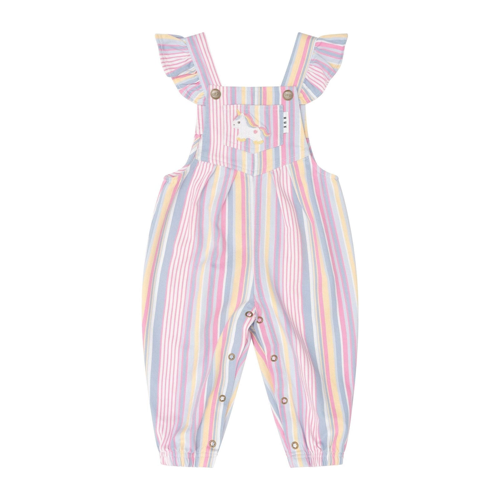 Rainbow Stripe Overall