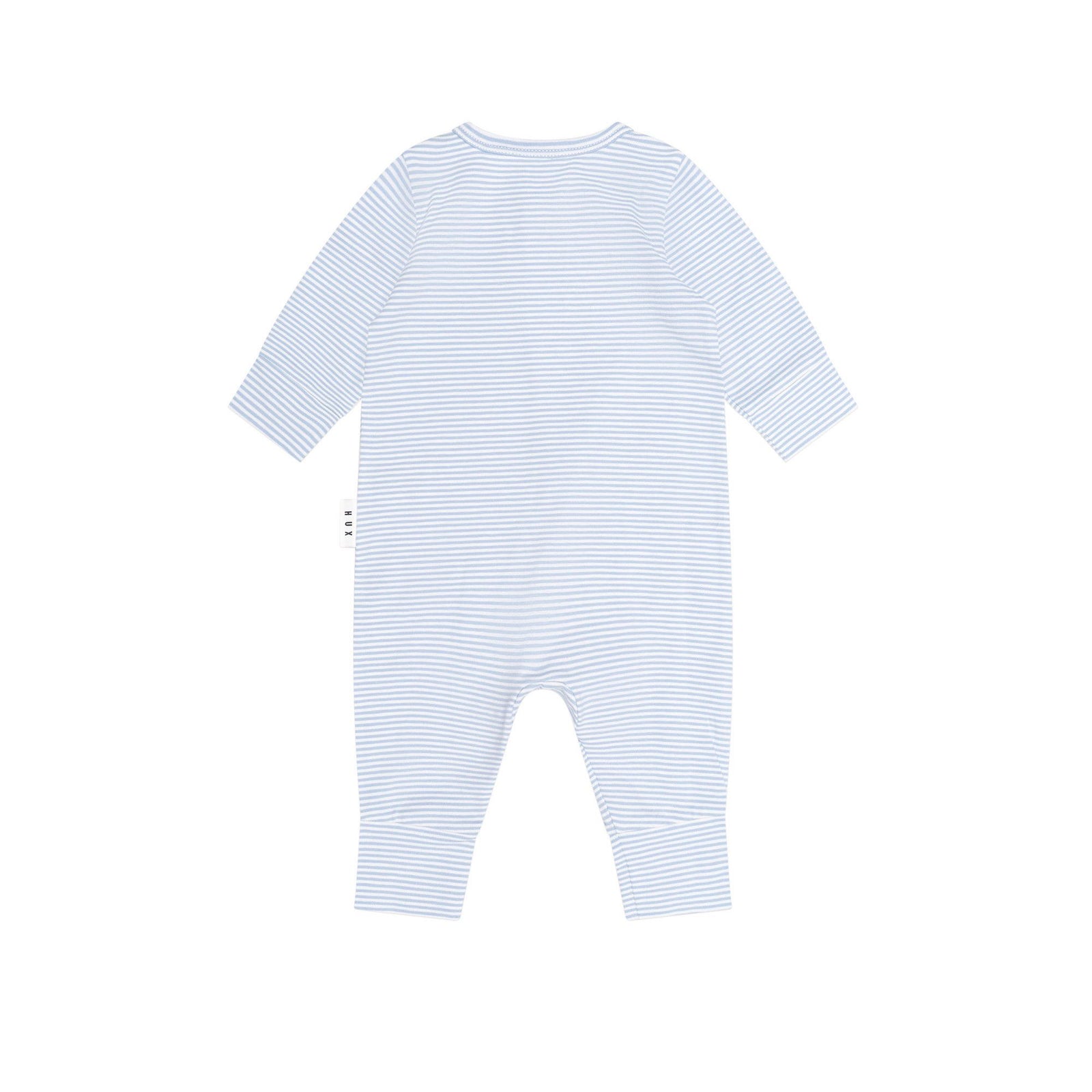 Bow Hux Stripe Zip Romper
