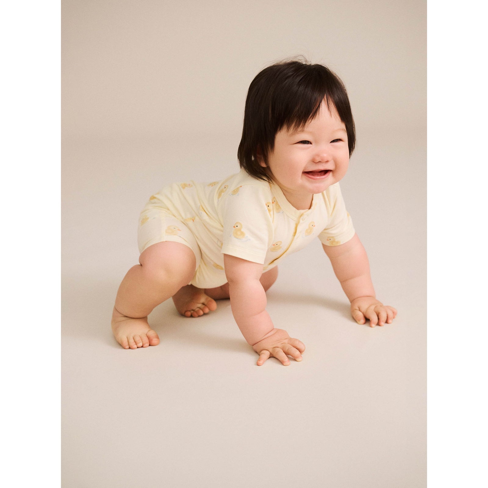 Rubber Ducky Zip Romper