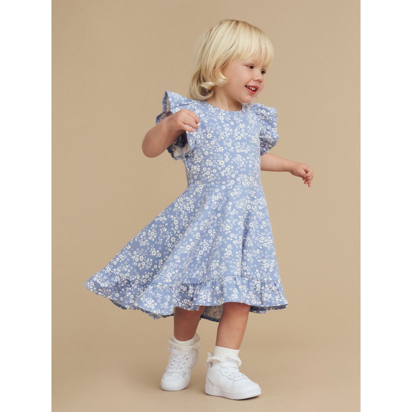 Floral Lake Swing Dress