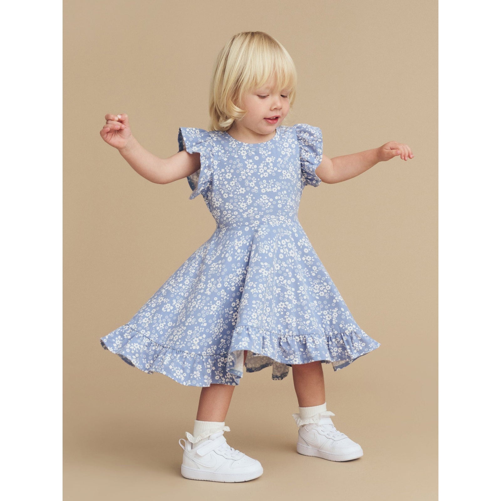 Floral Lake Swing Dress