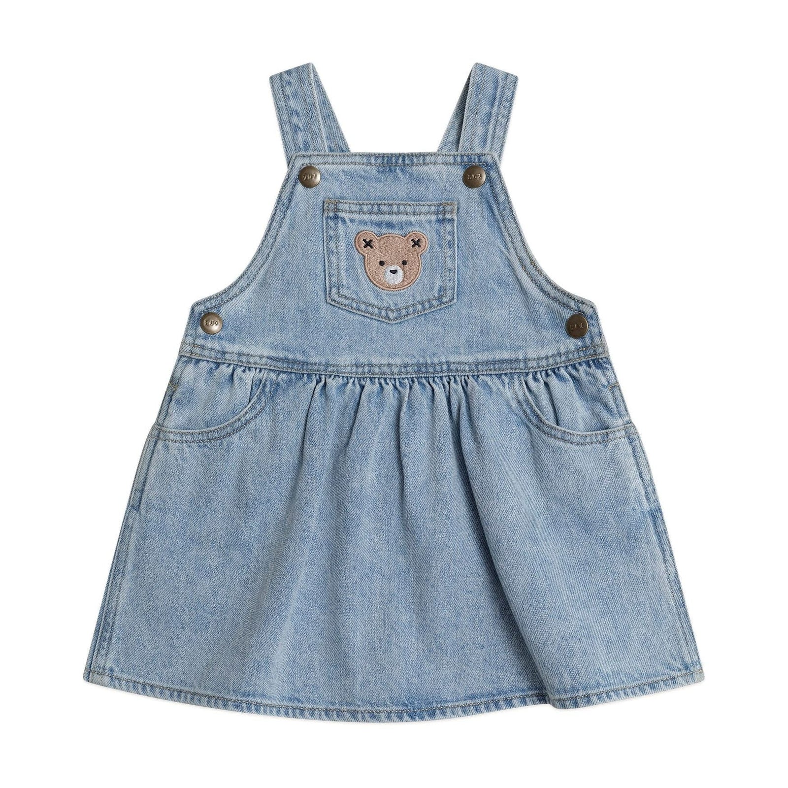 Dreamy Denim Pinafore Dress