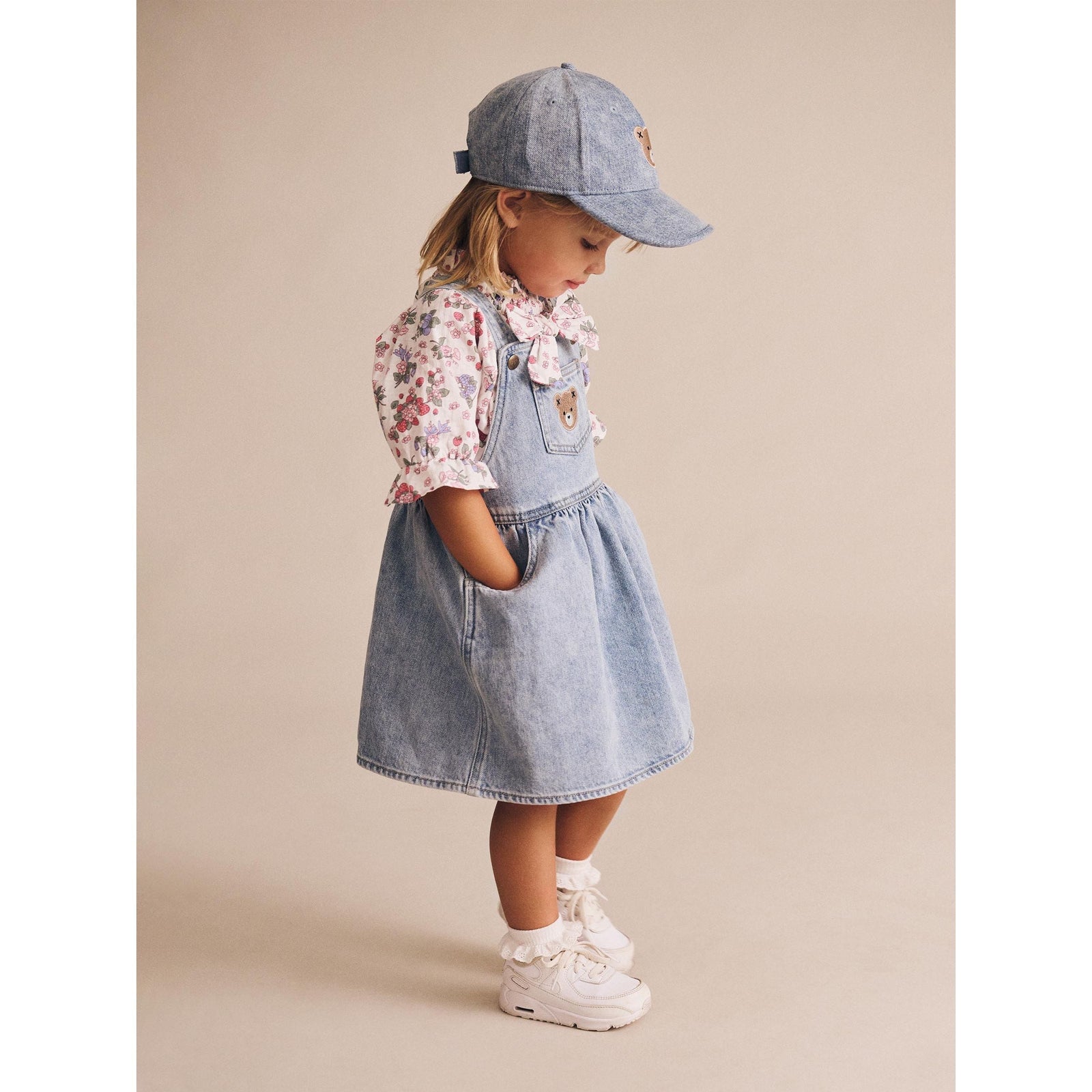 Dreamy Denim Pinafore Dress
