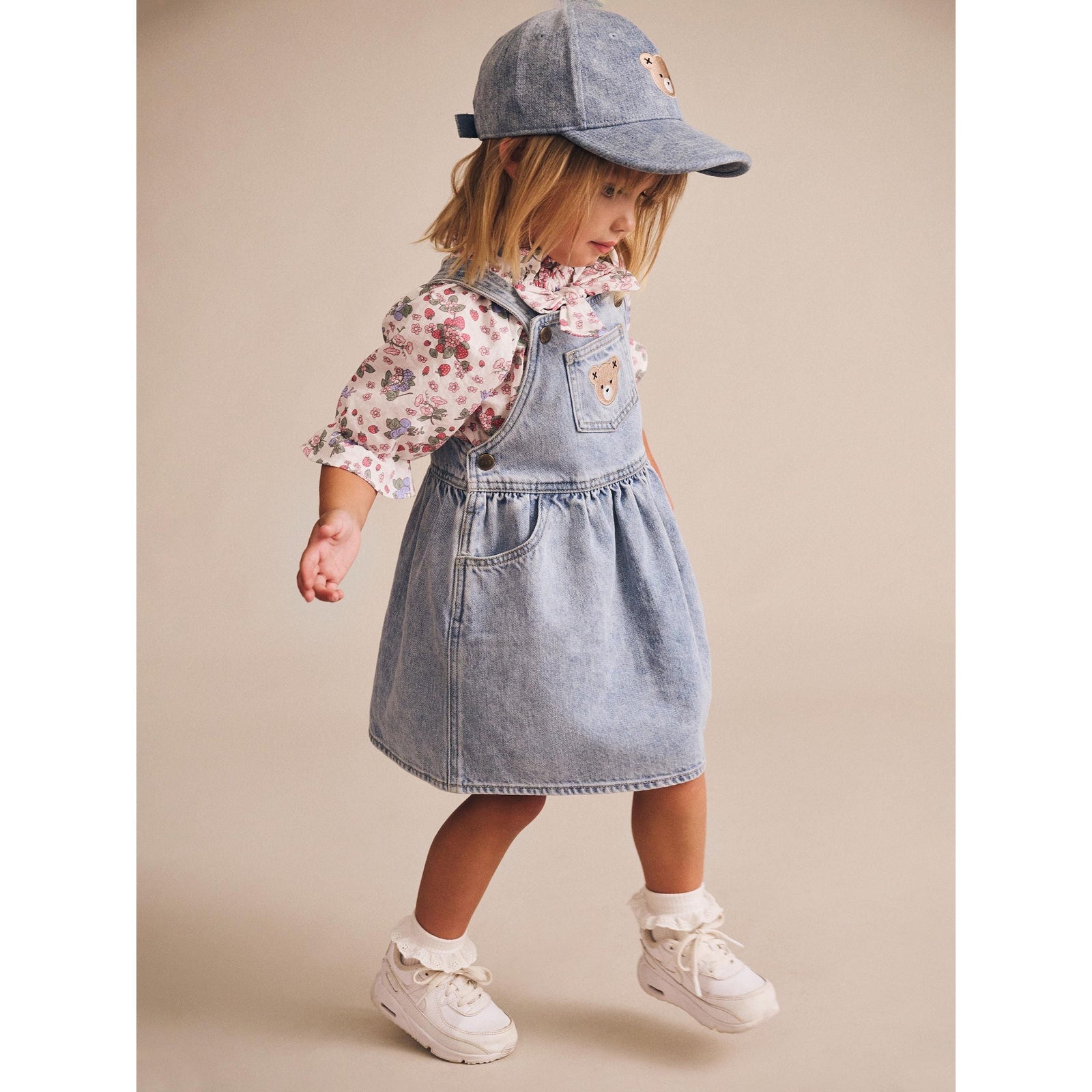 Dreamy Denim Pinafore Dress