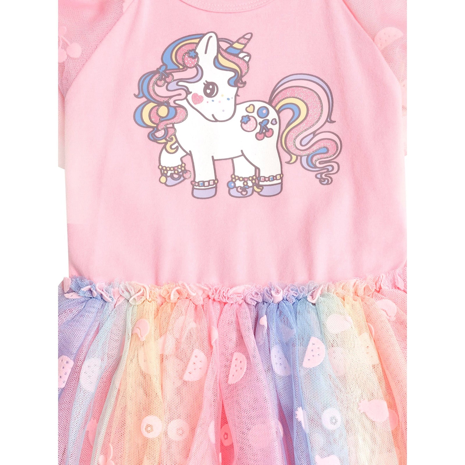 Rainbow Unicorn Tulle Dress