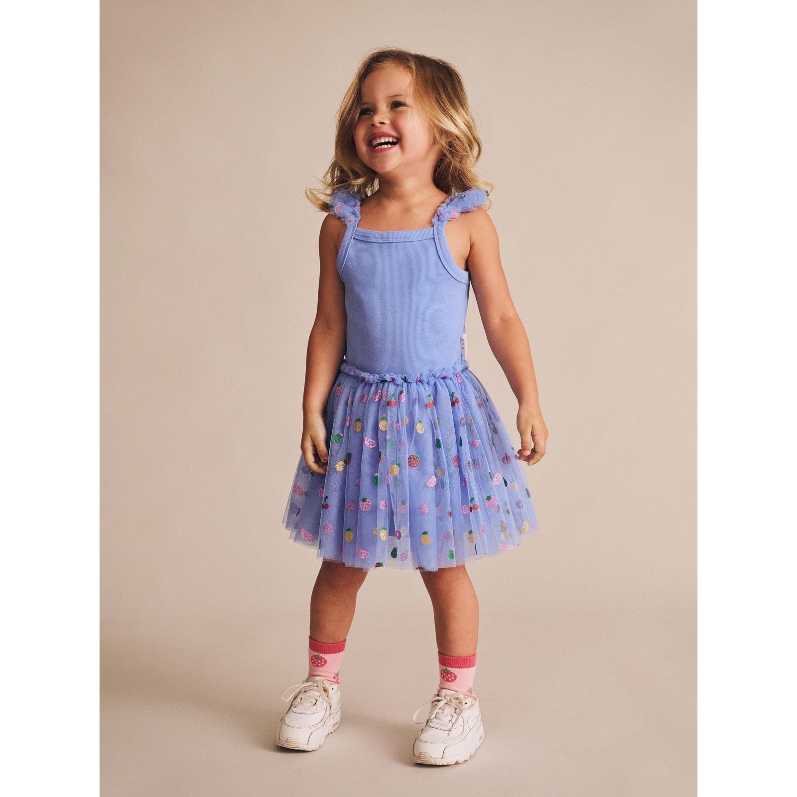 Fruit Salad Summer Tulle Dress