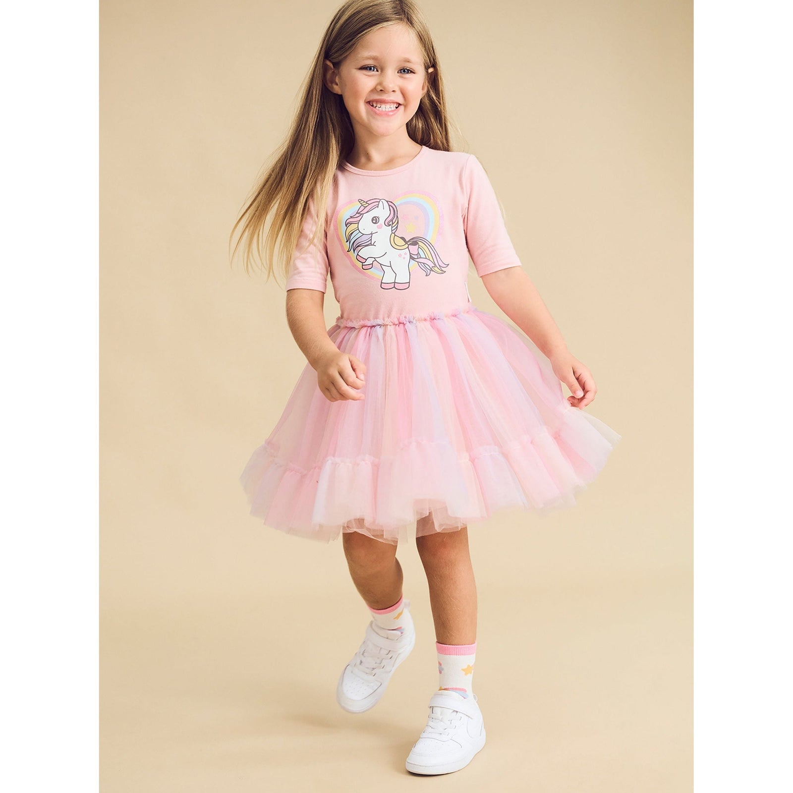 Rainbow Unicorn Ballet Dress