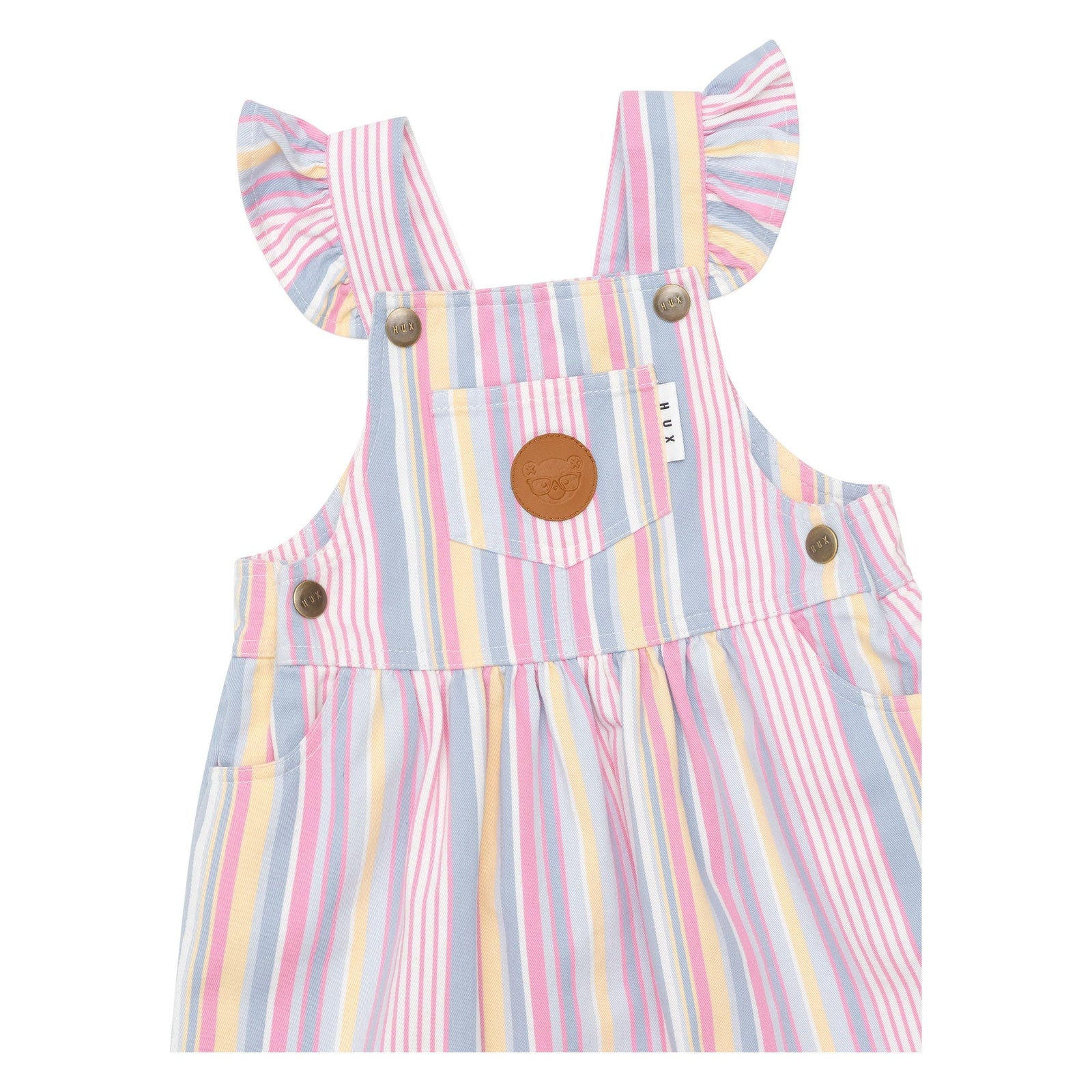 Rainbow Stripe Pinafore