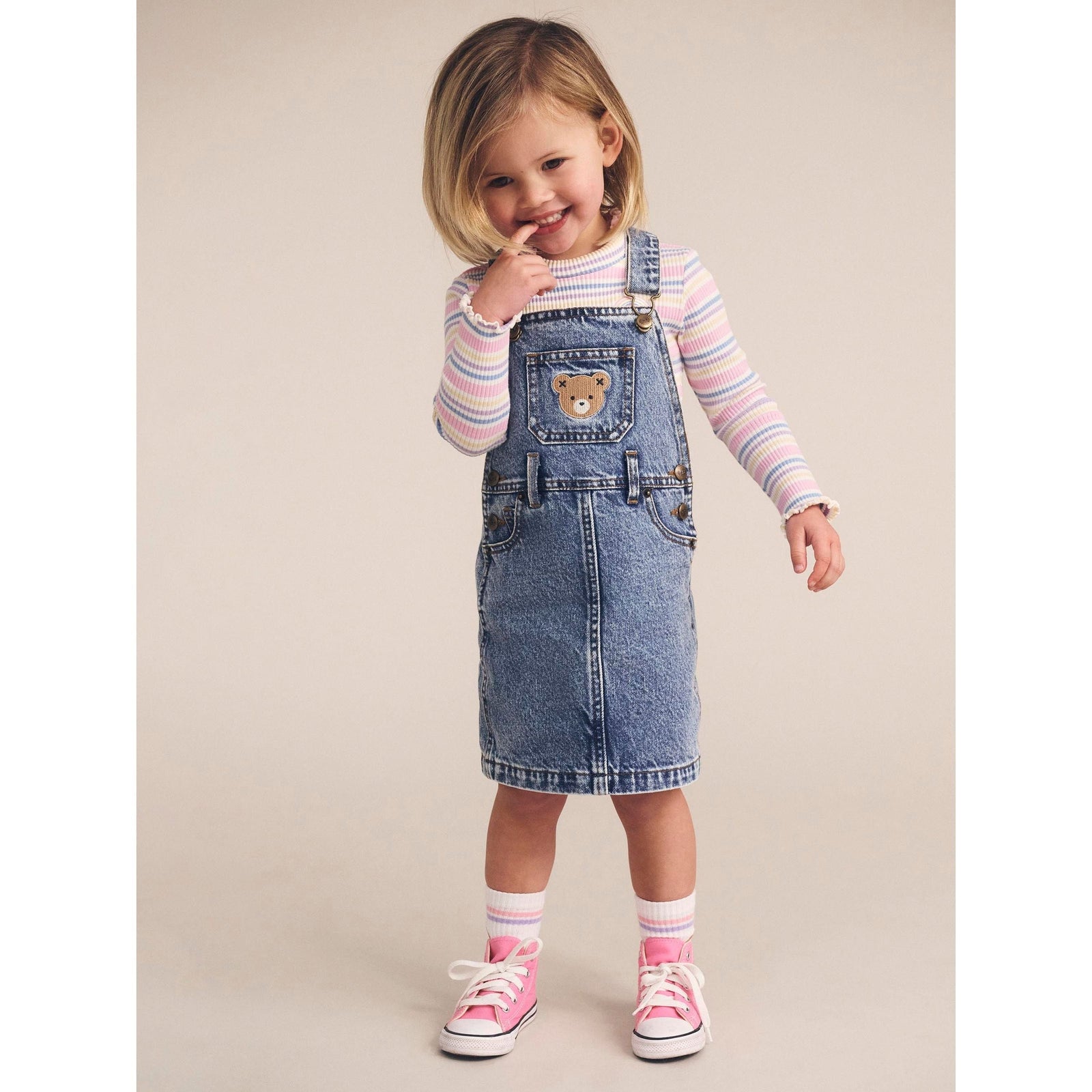 Dreamy Denim Pinafore