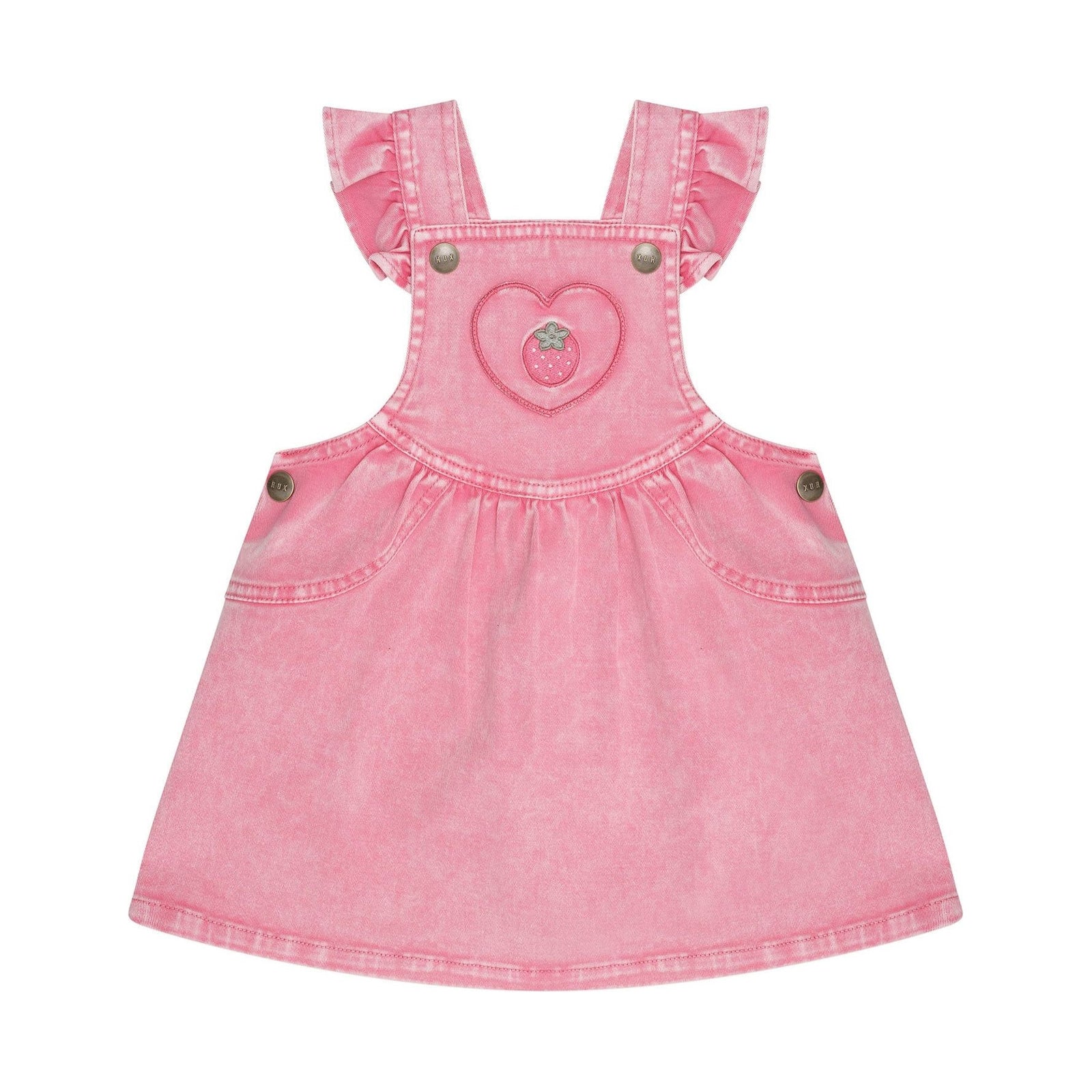 Berry Vintage Pinafore Dress