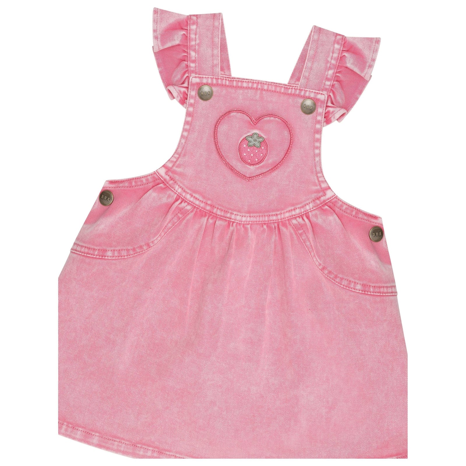 Berry Vintage Pinafore Dress