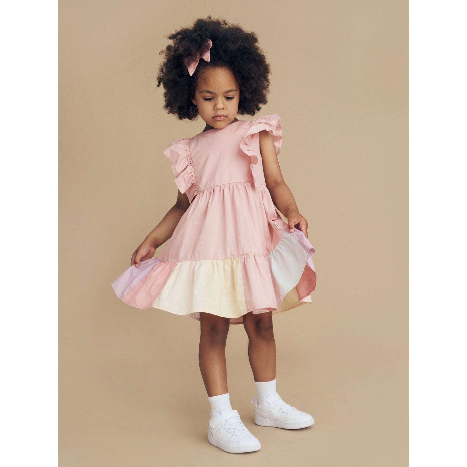 Riley Rainbow Hem Dress