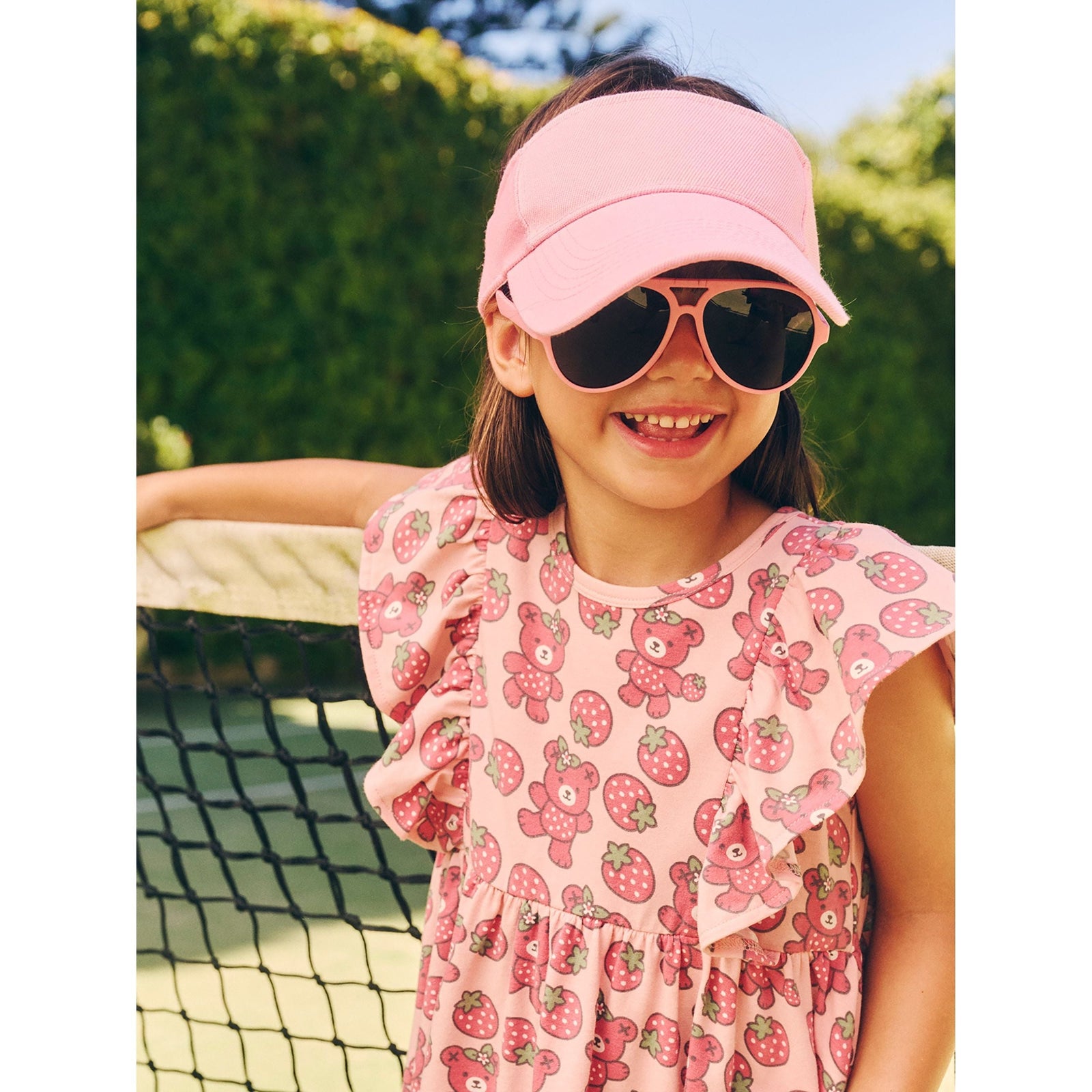 Berry Bear Frill Dress