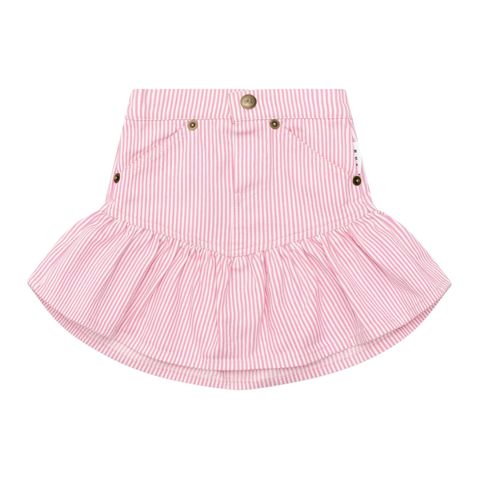 Candy Stripe Frill Skirt