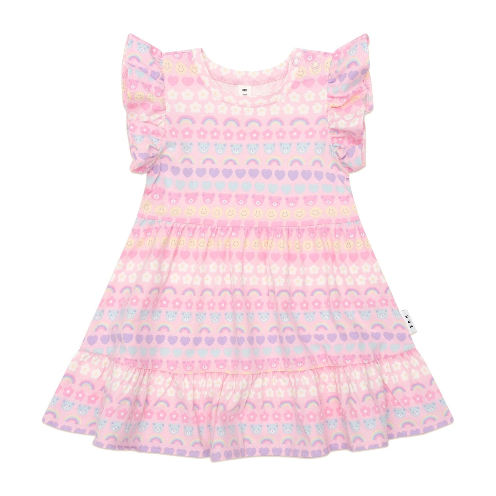 Emoji Rainbow Tier Dress