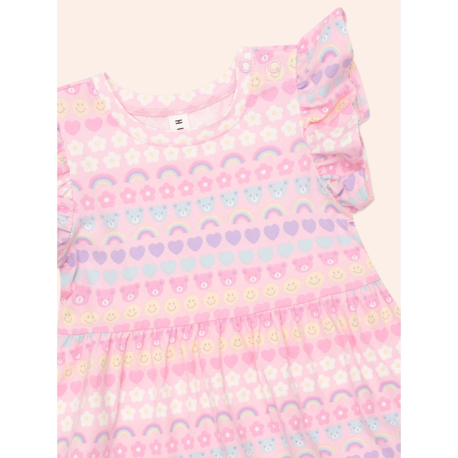 Emoji Rainbow Tier Dress