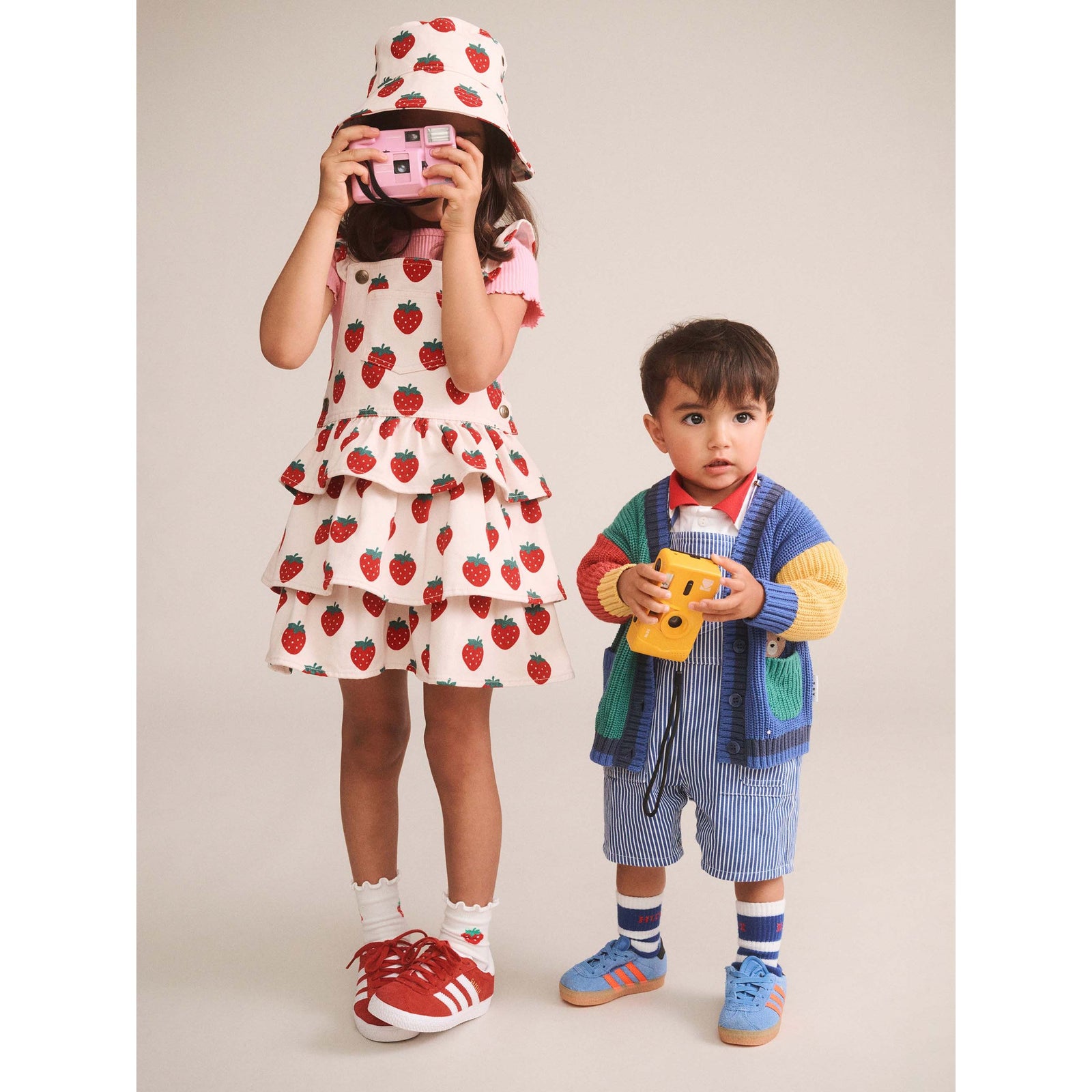 Strawberry Tiered Pinafore