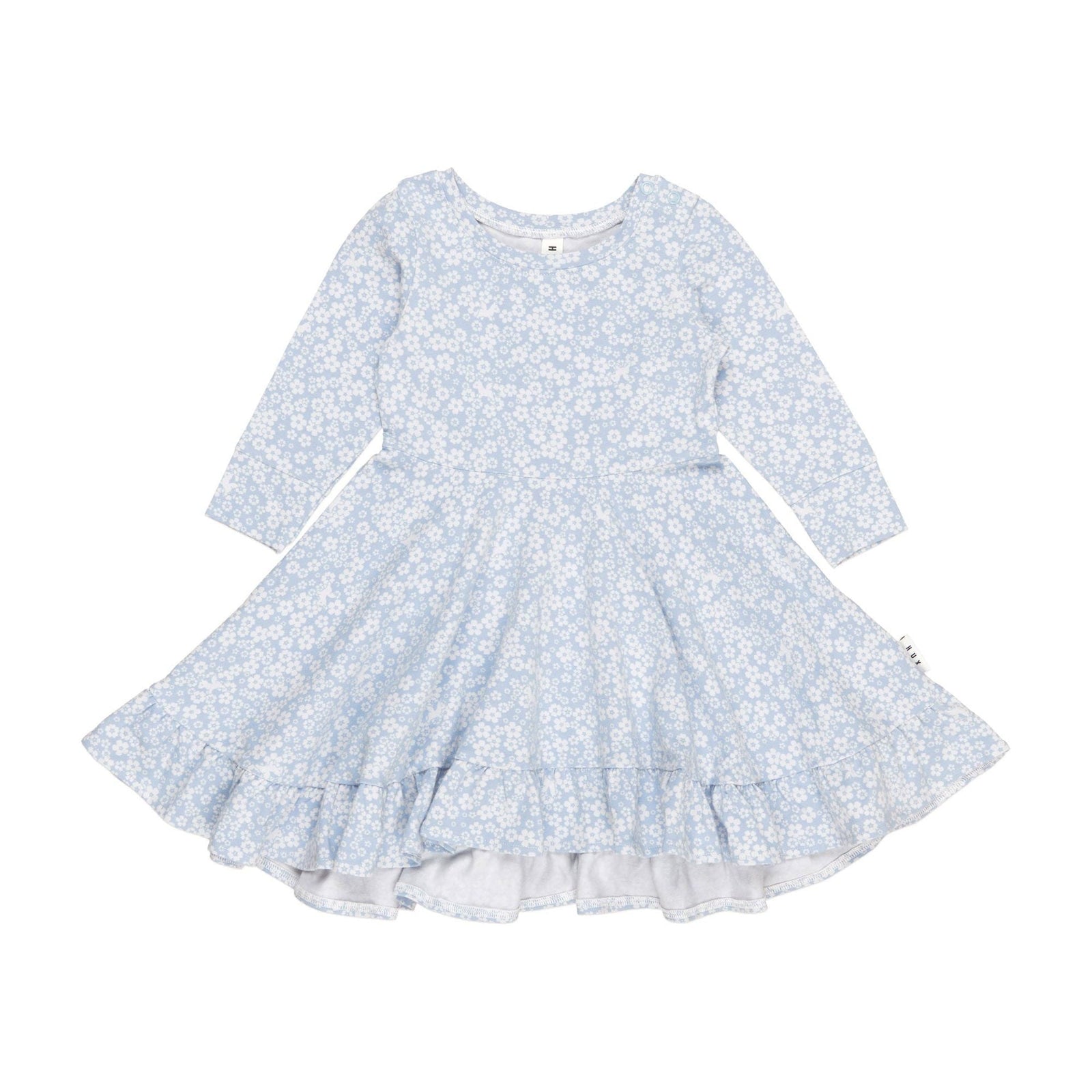 Unicorn Surprise Long Sleeve Swing Dress