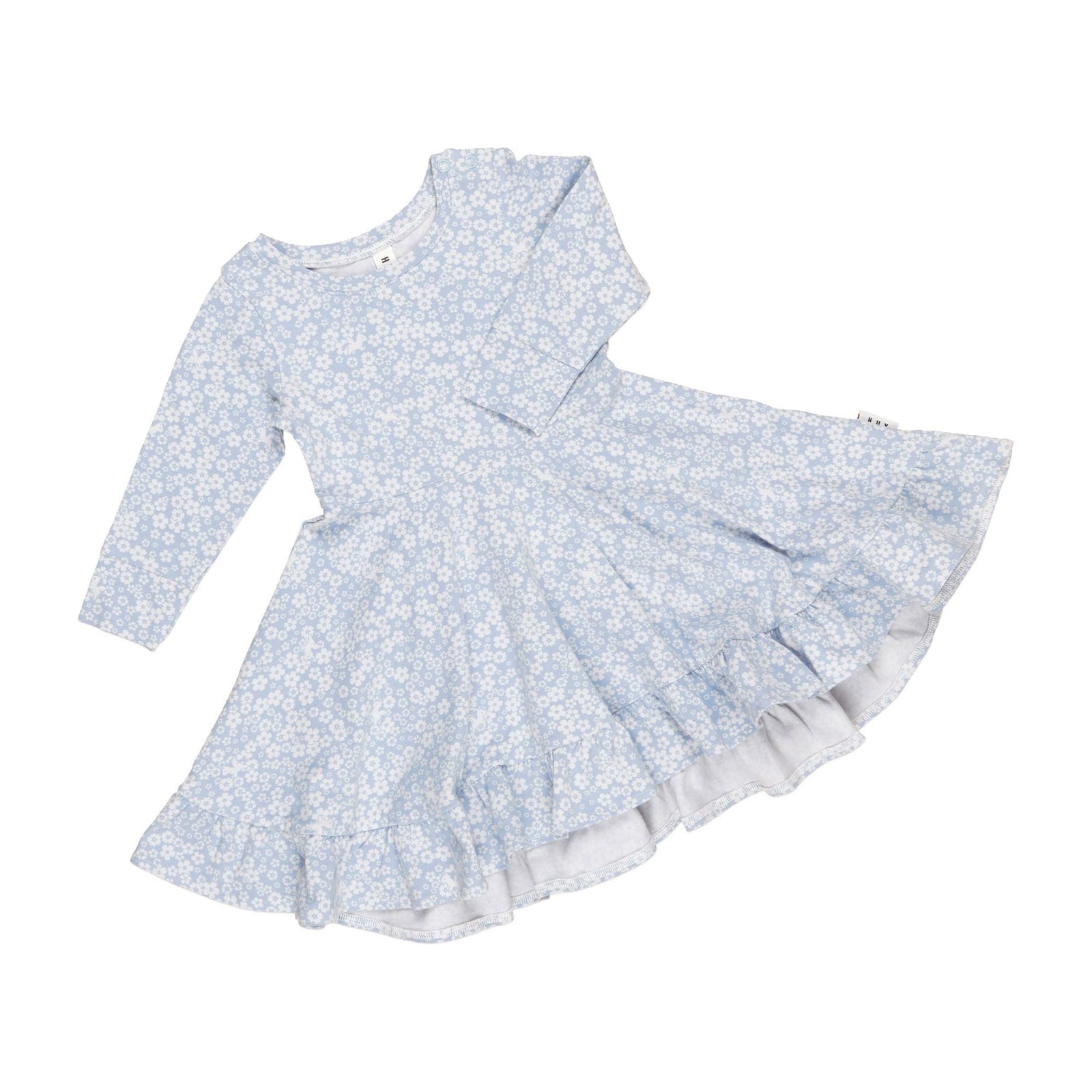 Unicorn Surprise Long Sleeve Swing Dress