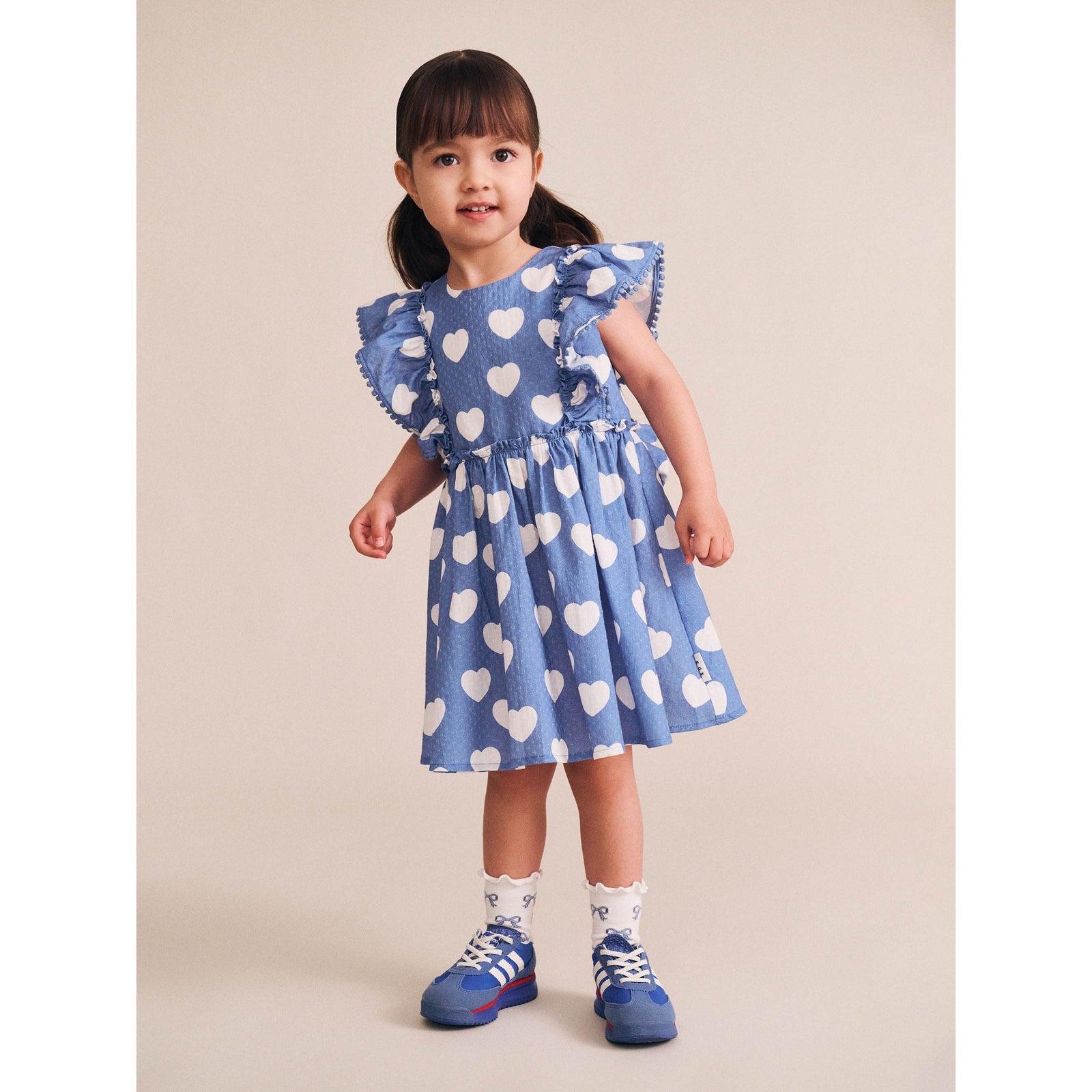 Frill Heart Bow Dress