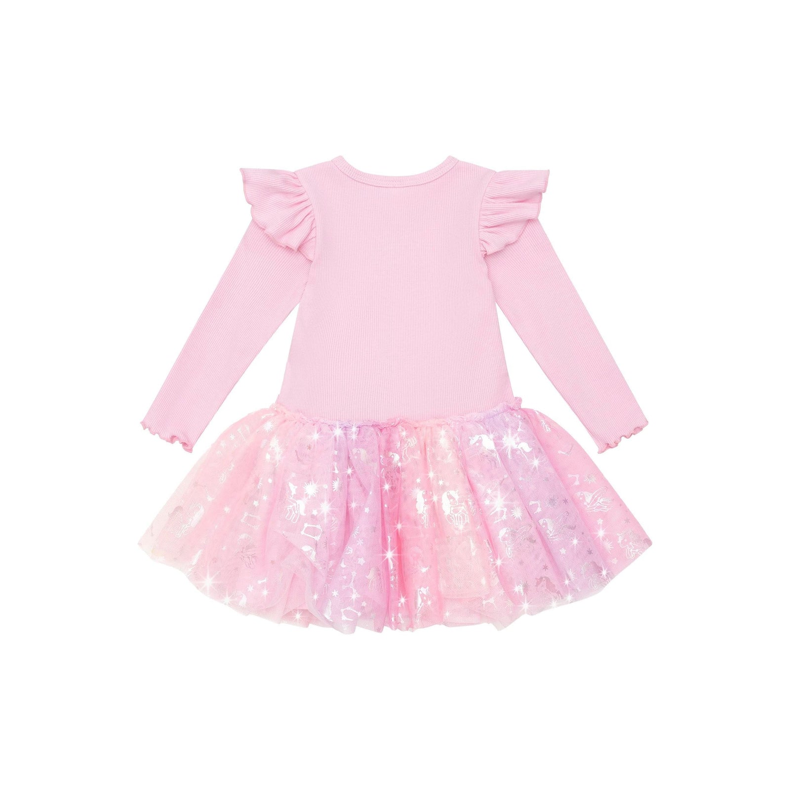Cosmic Unicorn Ballet Rib Dress