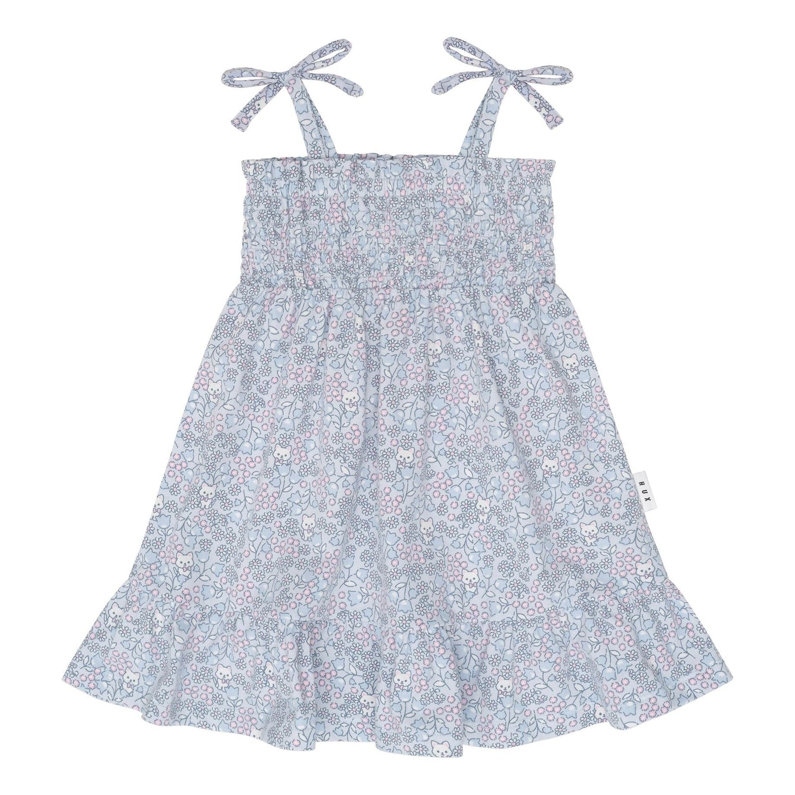 Bluebell Floral Shirred Dress