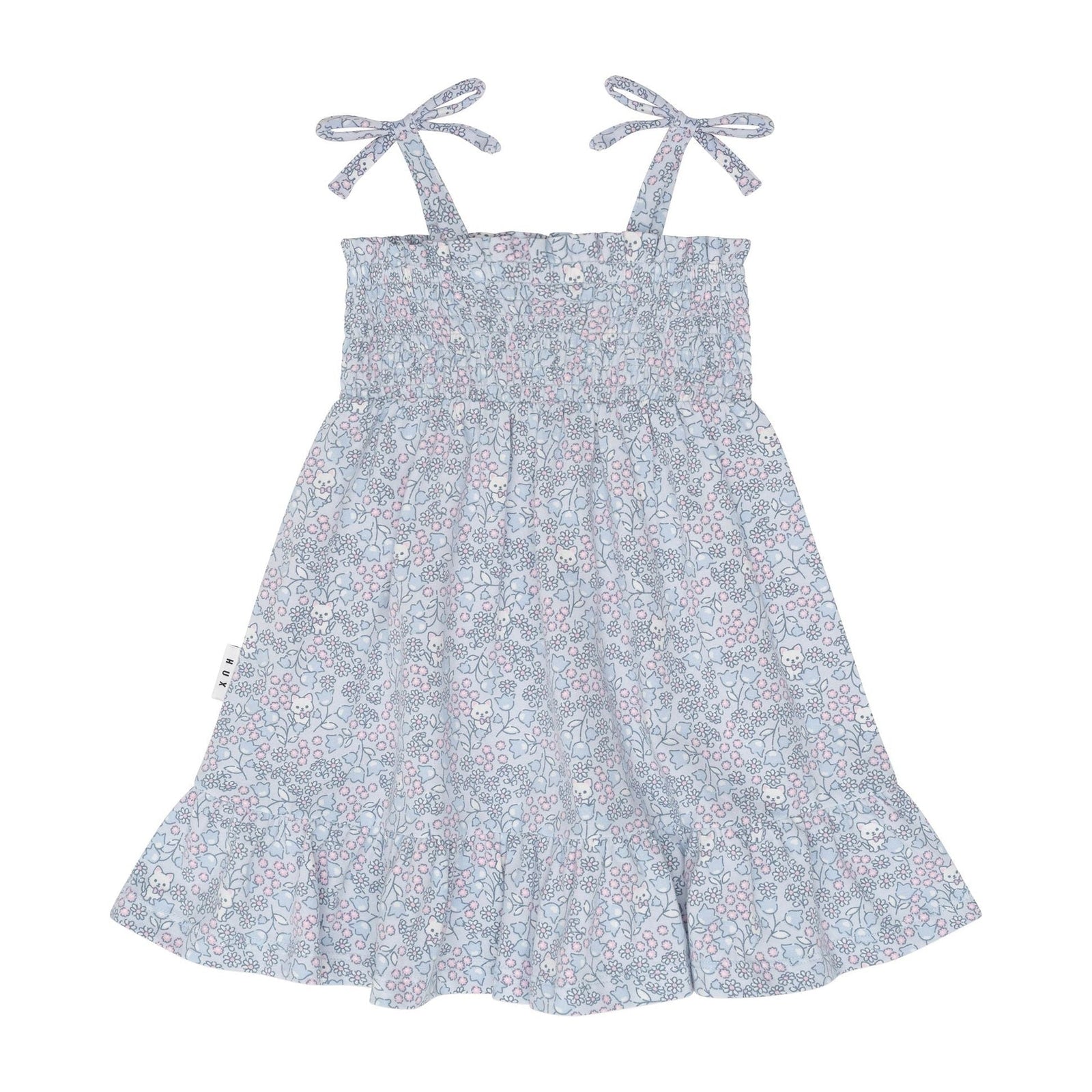 Bluebell Floral Shirred Dress