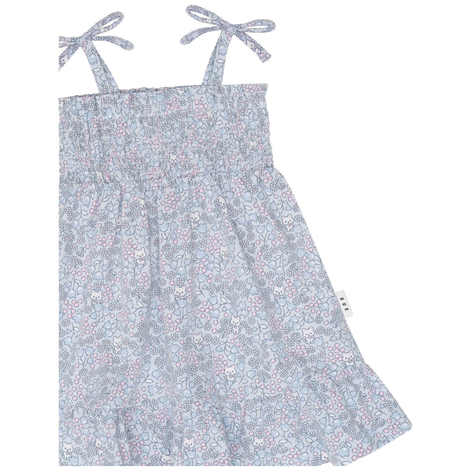 Bluebell Floral Shirred Dress