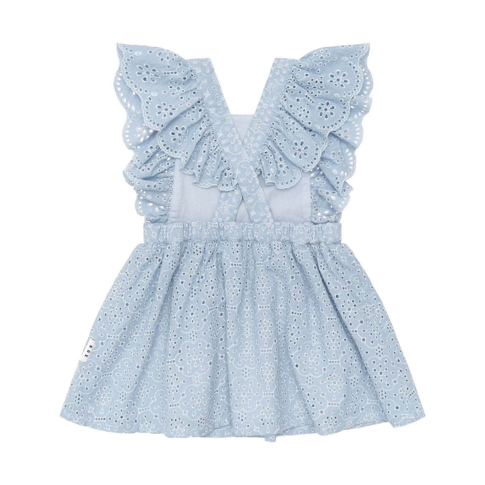Broderie Ruffle Dress