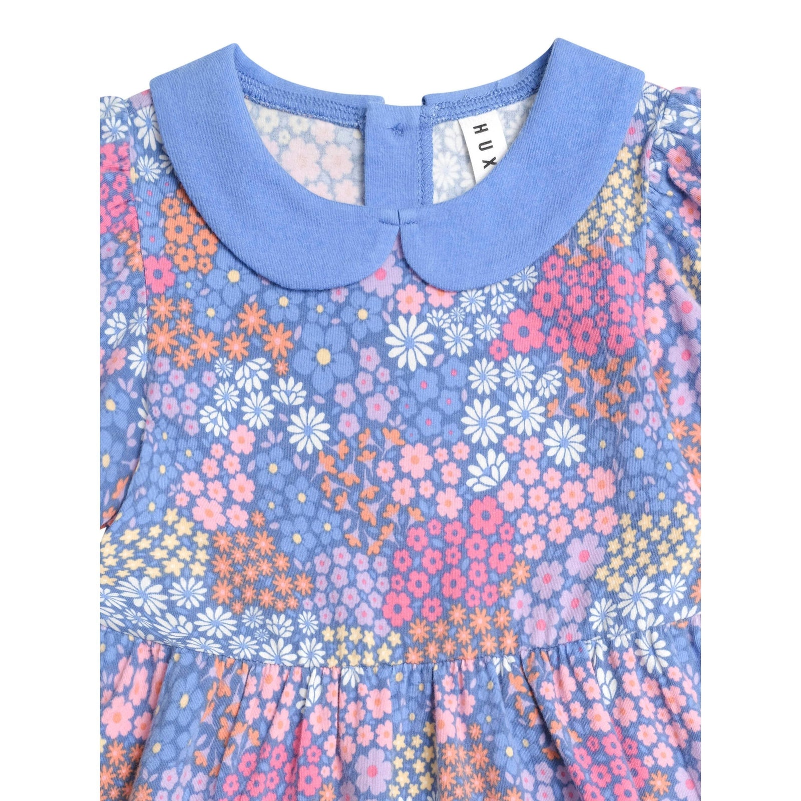 Floral Bloom Puff Sleeve Dress