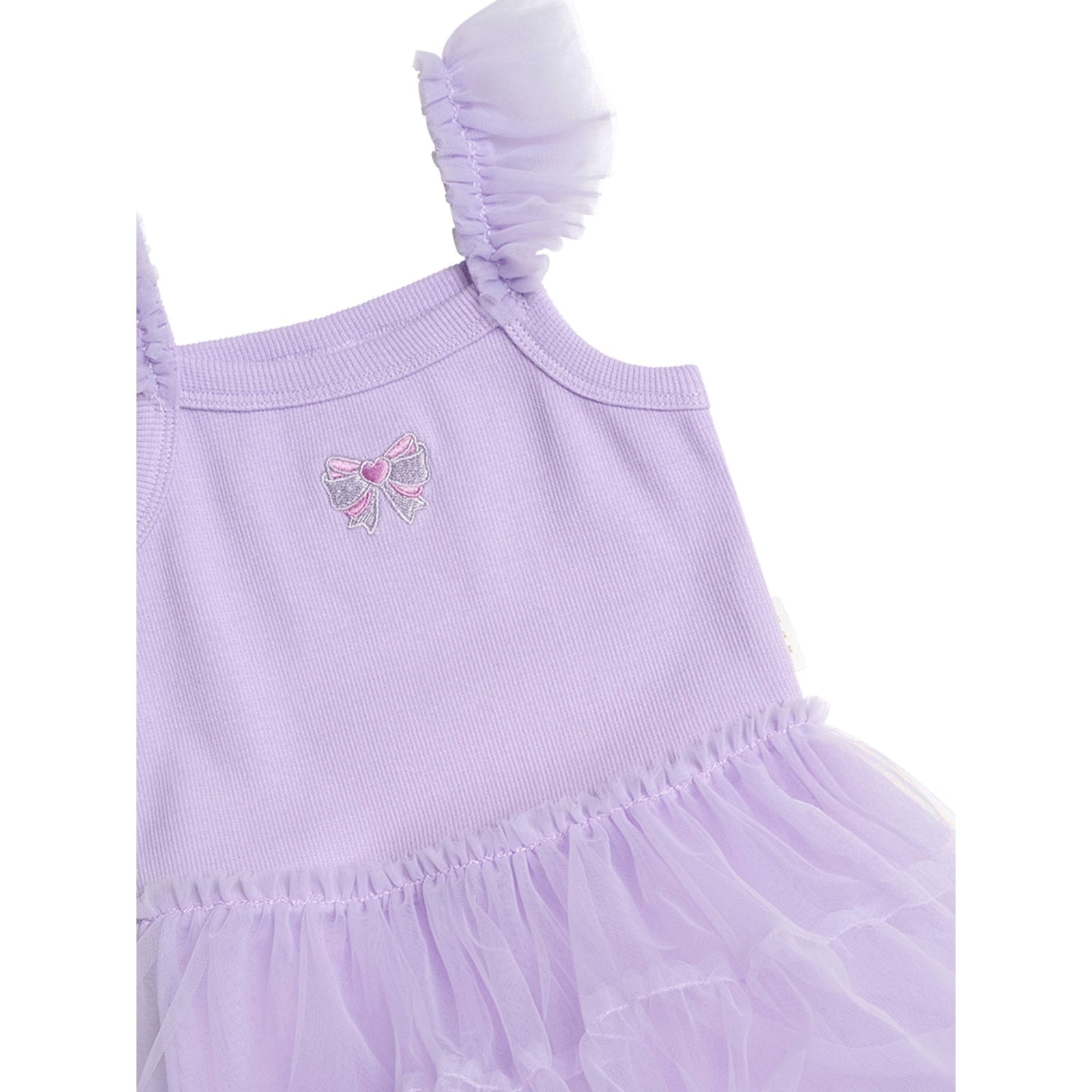 Purple Bow Tutu Ballet Dress