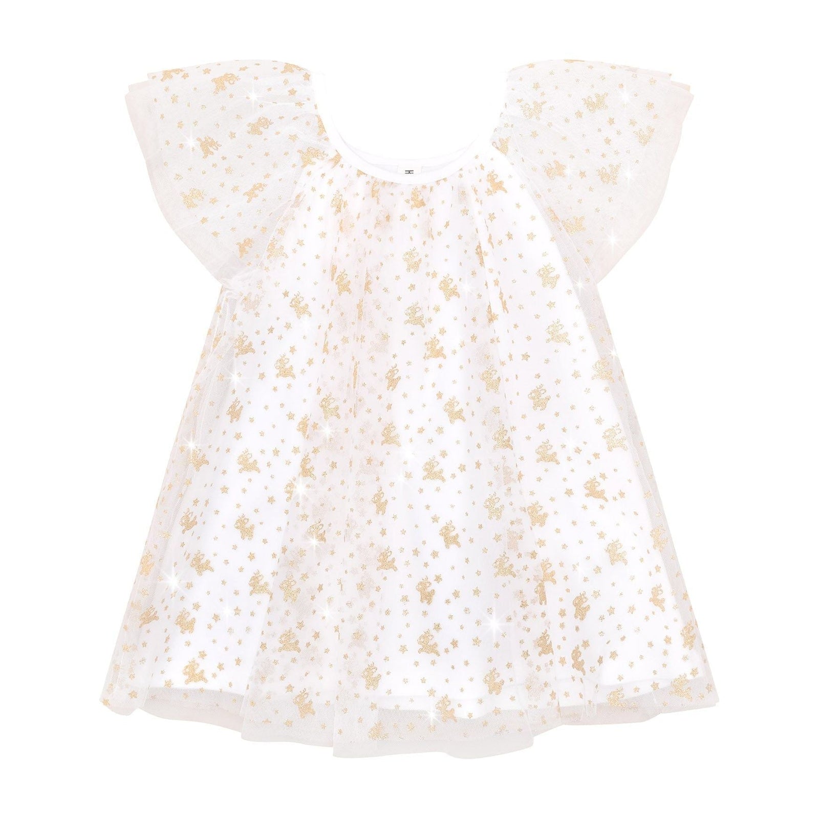 Christmas Reindeer Tulle Dress
