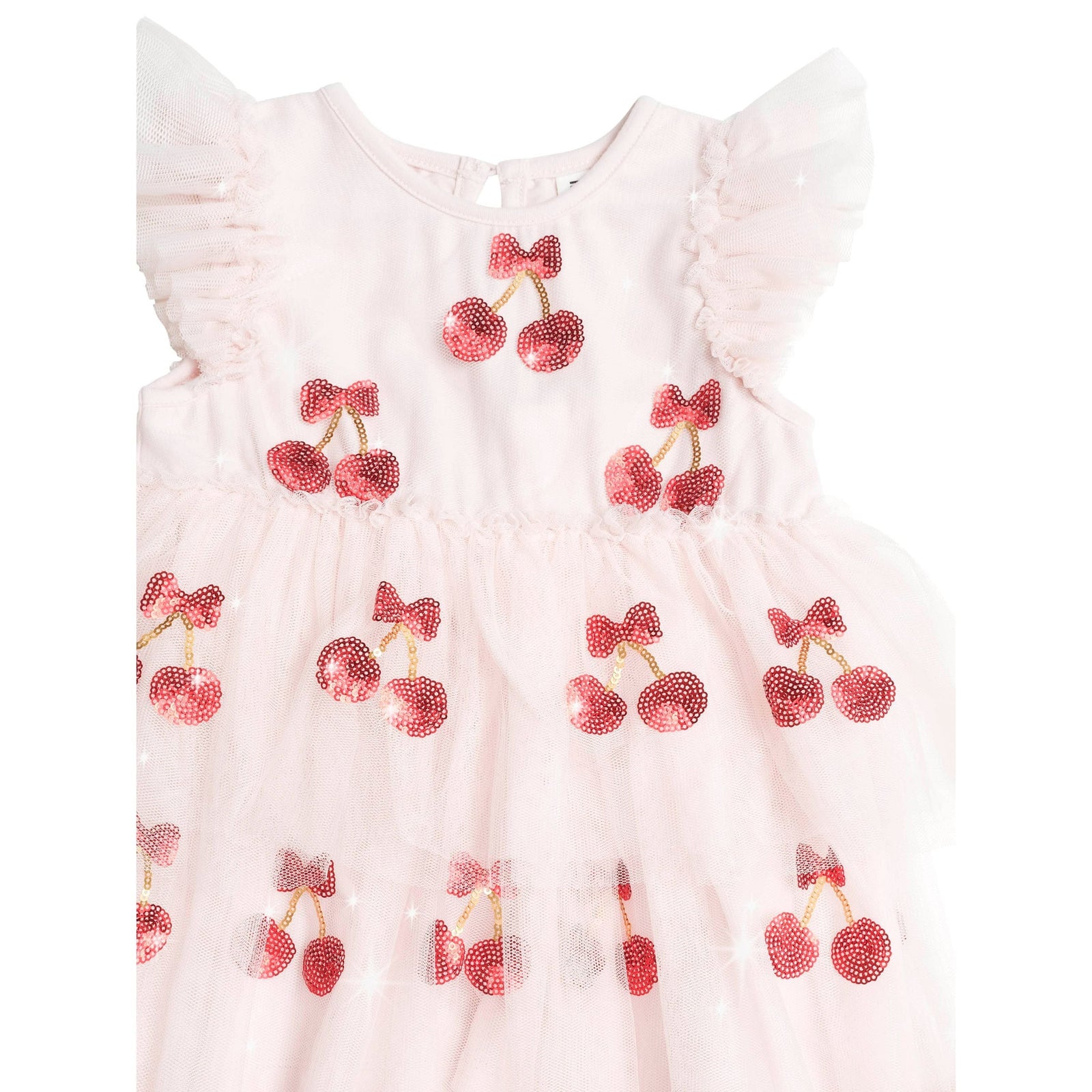 Sequin Cherry Pie Tulle Dress