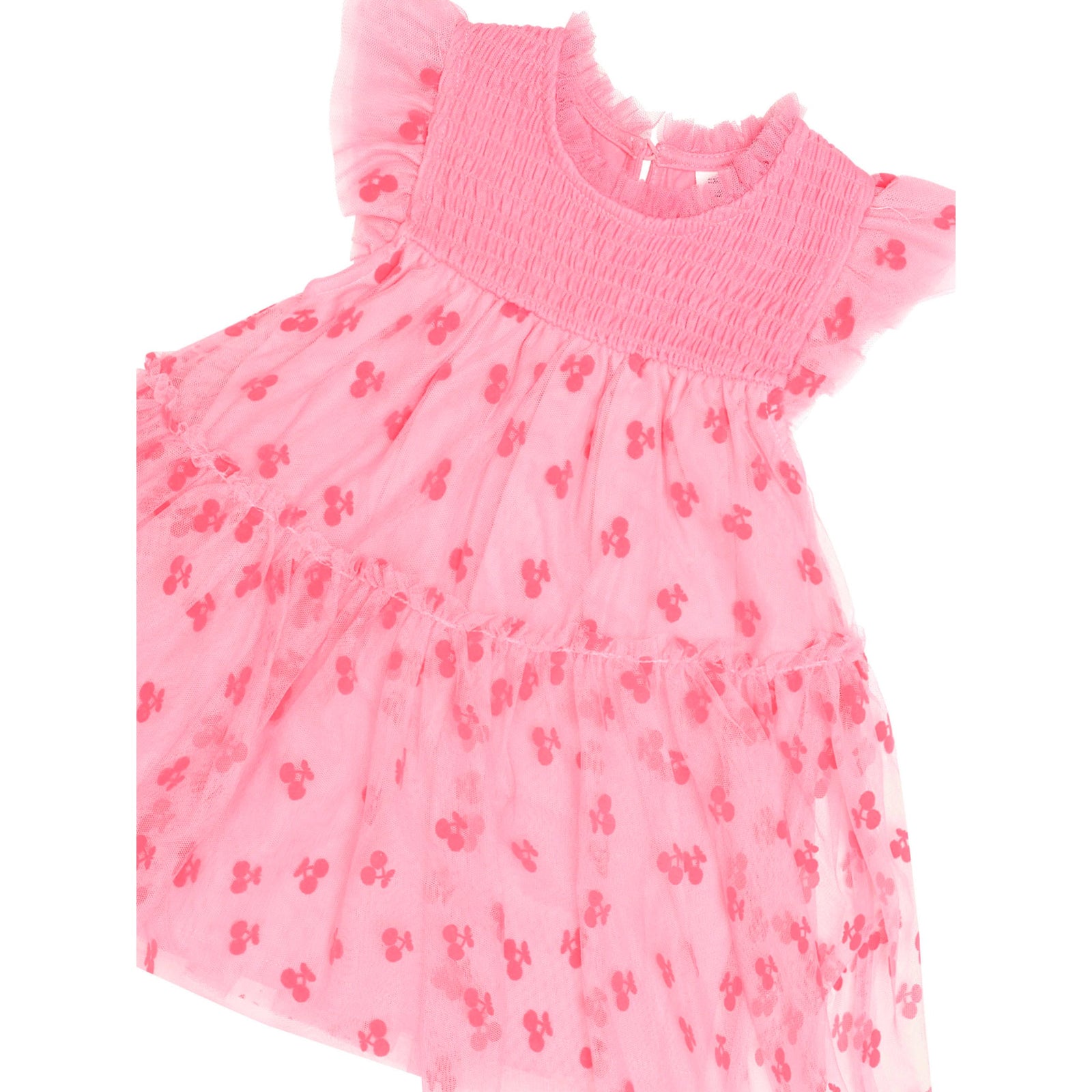 Tropical Glitter Fruit Tulle Dress